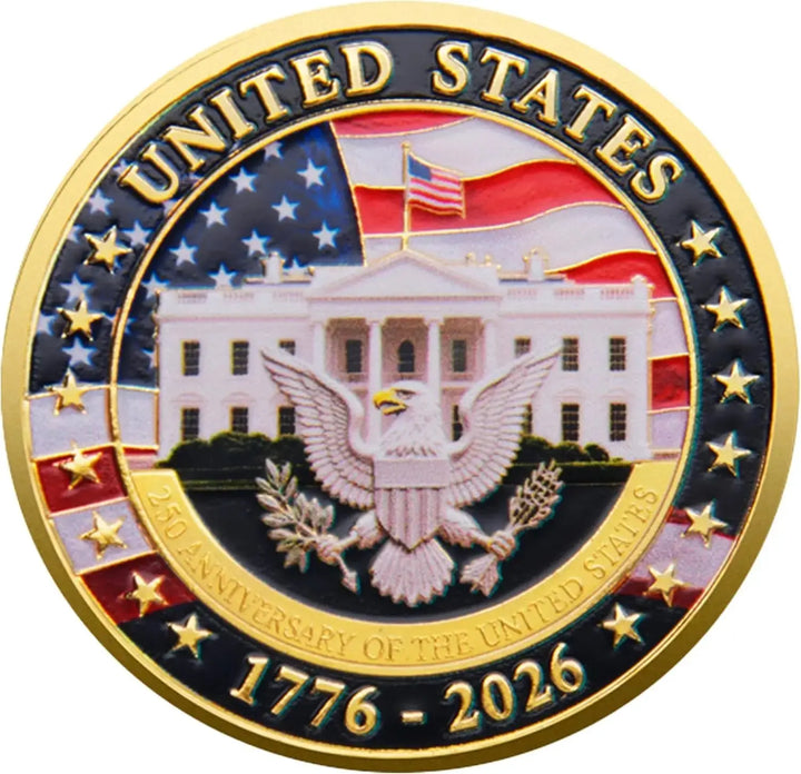 1776 to 2026 United States 250th Anniversary Commemorative Coin USA