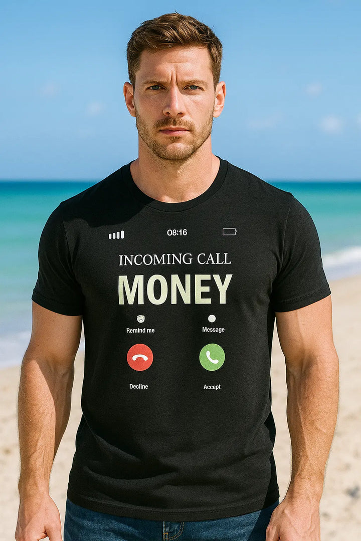 Incoming Call - Money - Unisex t-shirt Miami 305 Shirts