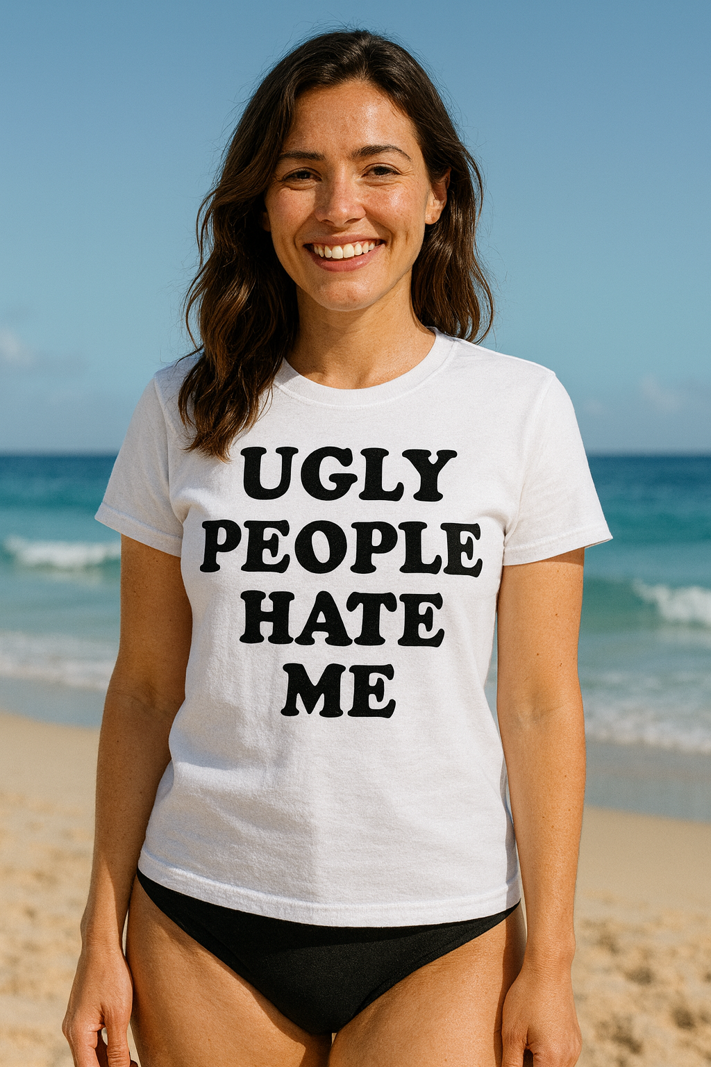 Ugly People Hate Me - Unisex t-shirt