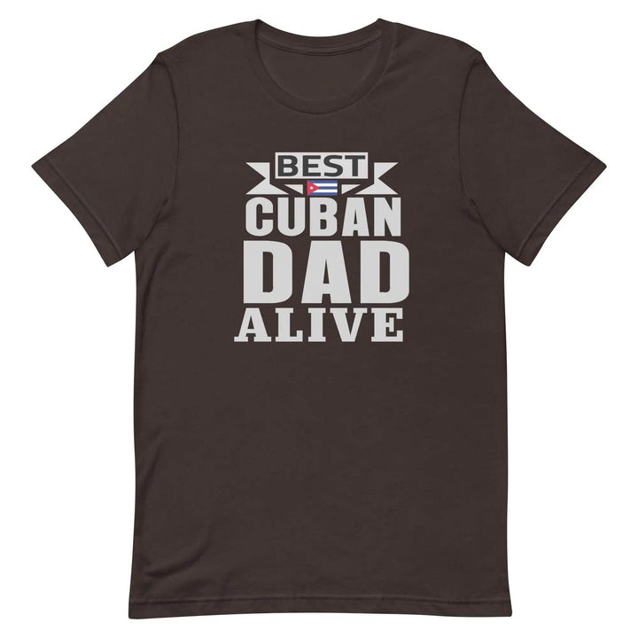 Best Cuban Dad Ever Funny Cuban Pride T-Shirt for Fathers