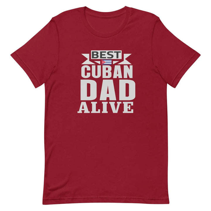 Best Cuban Dad Ever Funny Cuban Pride T-Shirt for Fathers