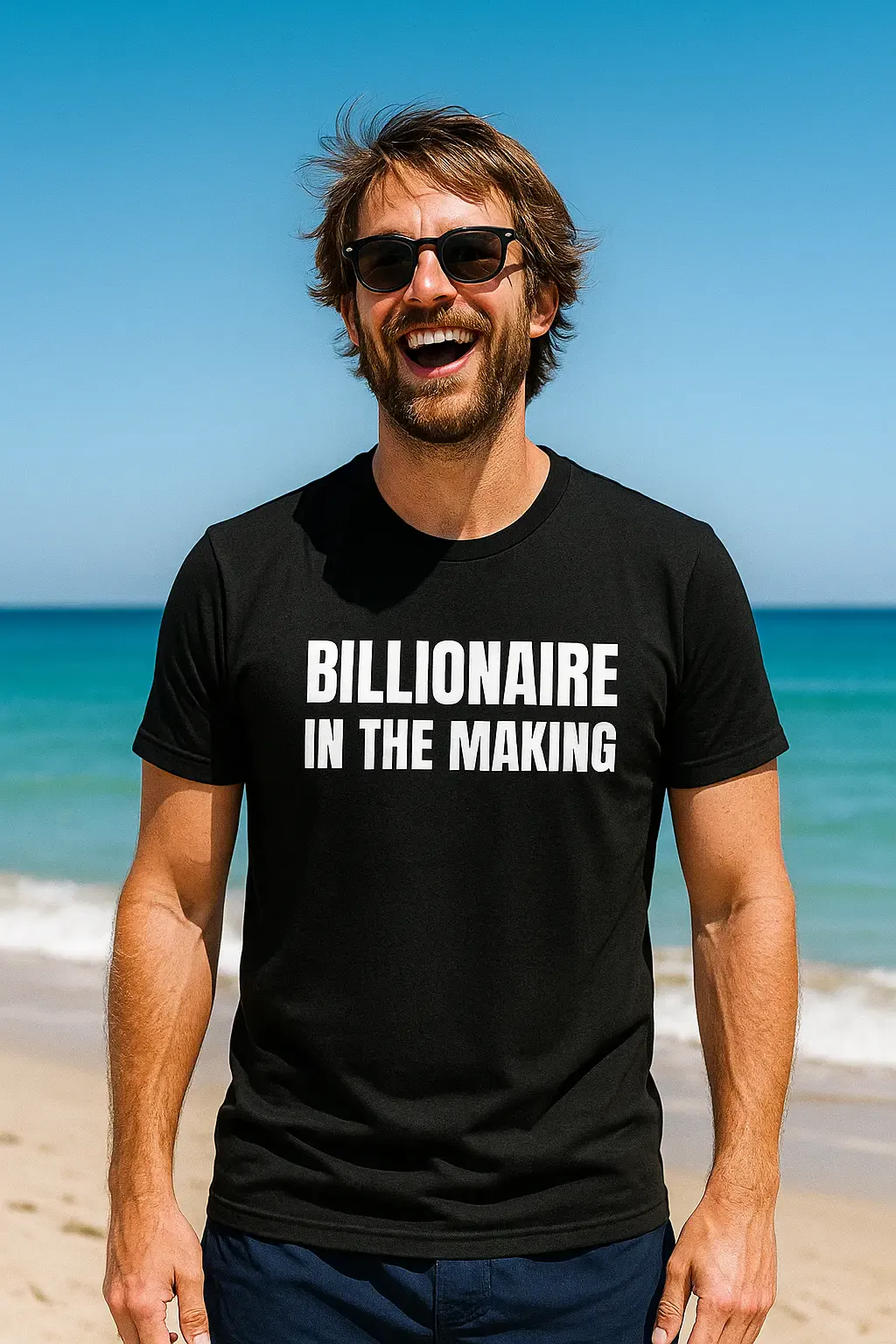 “Billionaire in the Making” Unisex T-Shirt – Hustle & Manifestation Tee