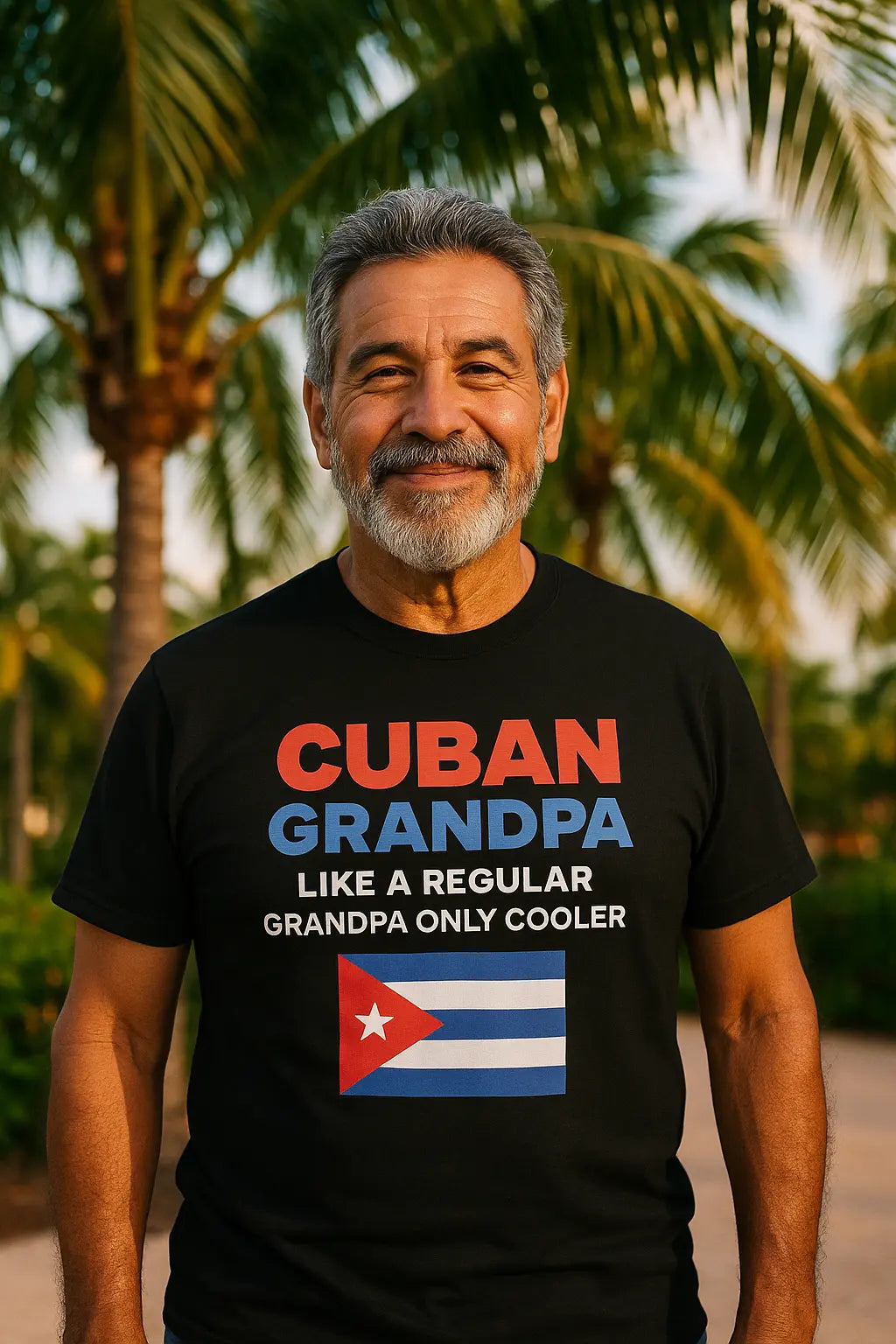 Cuban Grandpa T-Shirt – Funny Abuelito Gift Tee for Cool Cuban Grandfathers