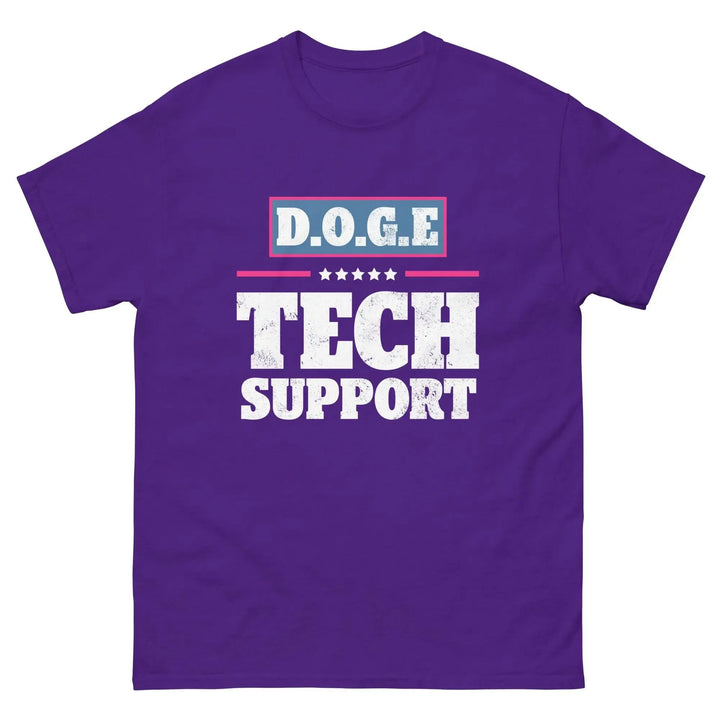 DOGE Tech Support Elon Musk Unisex T-Shirt
