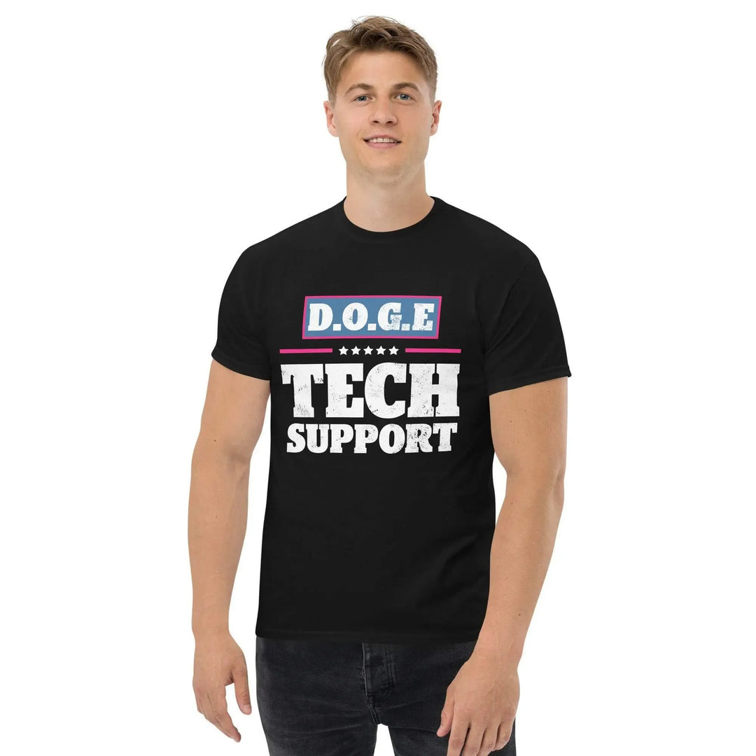 DOGE Tech Support Elon Musk Unisex T-Shirt