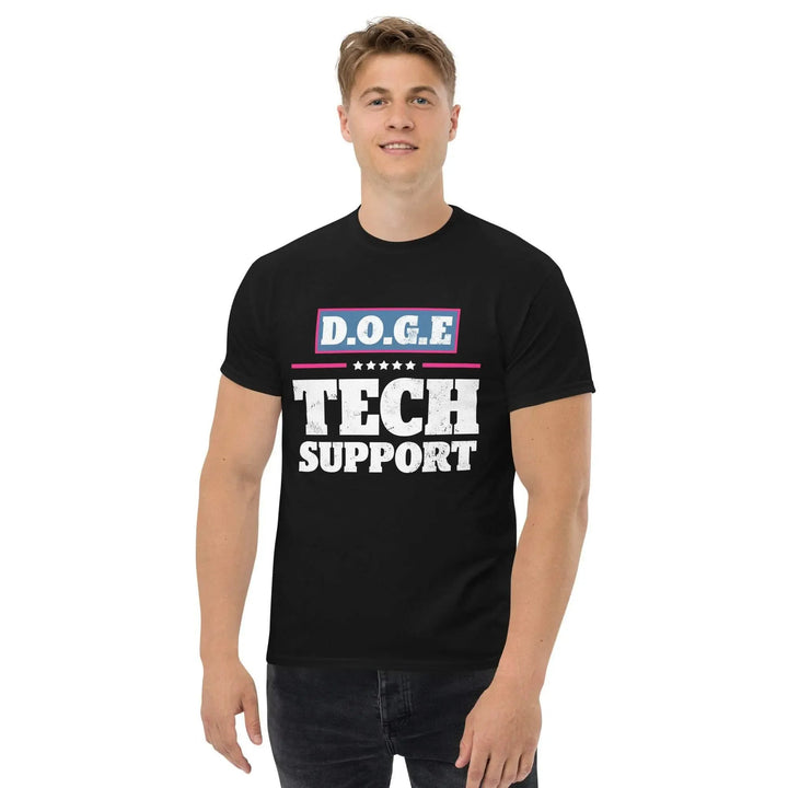 DOGE Tech Support Elon Musk Unisex T-Shirt