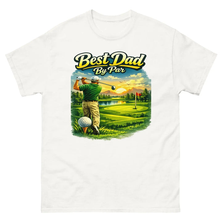 Funny Golf Shirt for Dad – Best Dad By Par Father&