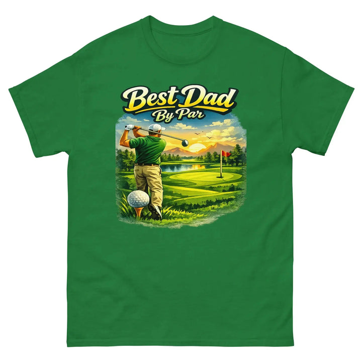 Funny Golf Shirt for Dad – Best Dad By Par Father&