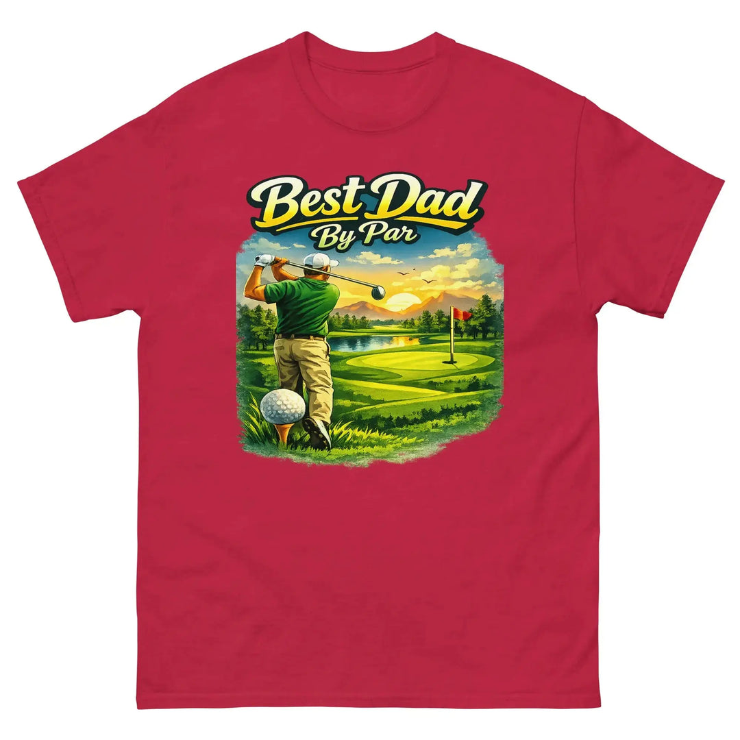 Funny Golf Shirt for Dad – Best Dad By Par Father&