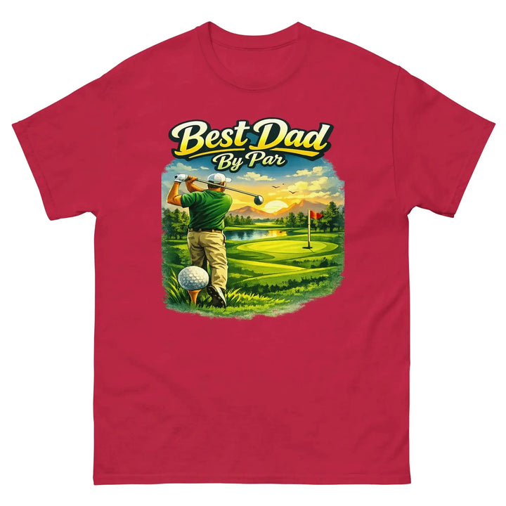 Funny Golf Shirt for Dad – Best Dad By Par Father&