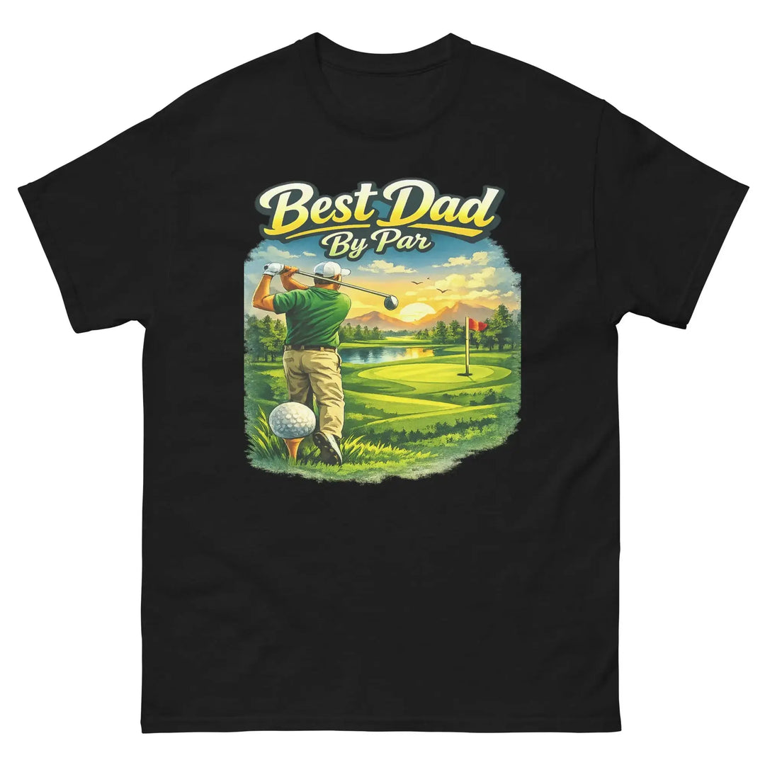 Funny Golf Shirt for Dad – Best Dad By Par Father&