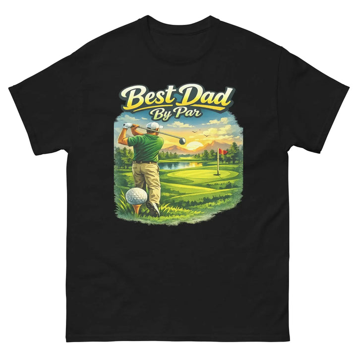 Funny Golf Shirt for Dad – Best Dad By Par Father&