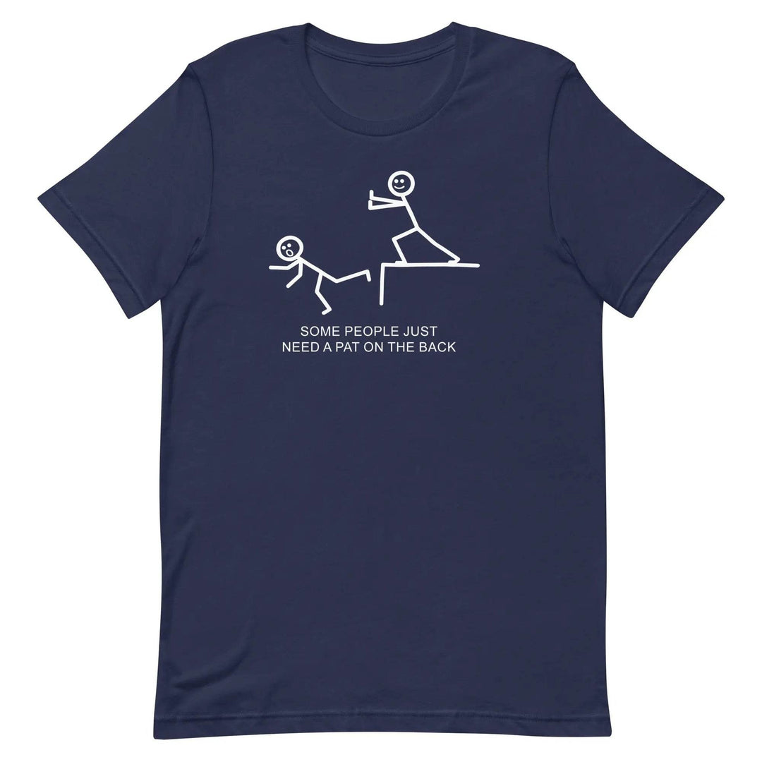 Funny “Pat on the Back” Sarcastic Unisex T-Shirt Gift