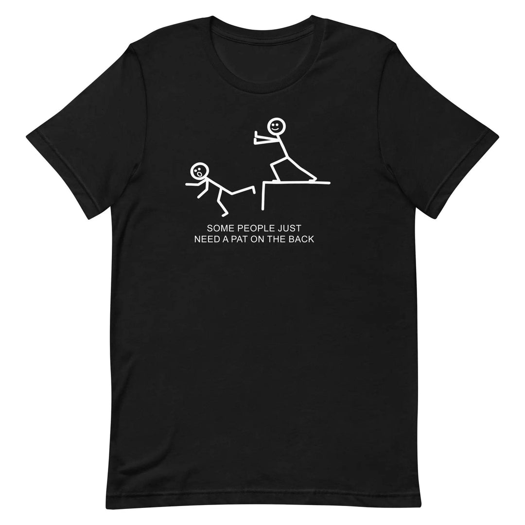 Funny “Pat on the Back” Sarcastic Unisex T-Shirt Gift