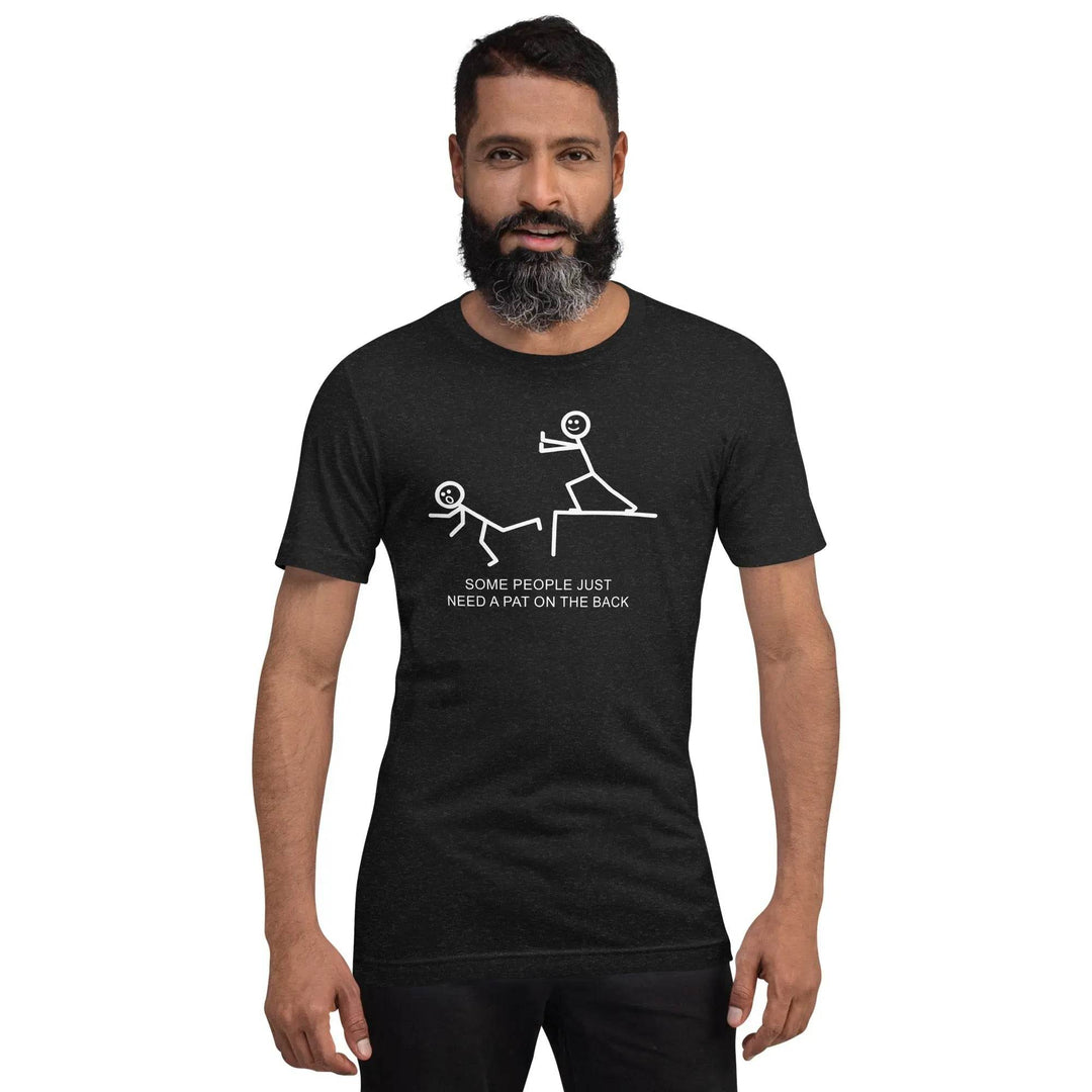 Funny “Pat on the Back” Sarcastic Unisex T-Shirt Gift