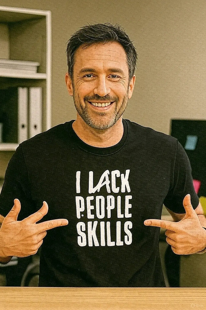 Funny Sarcastic T-Shirt I Lack People Skills