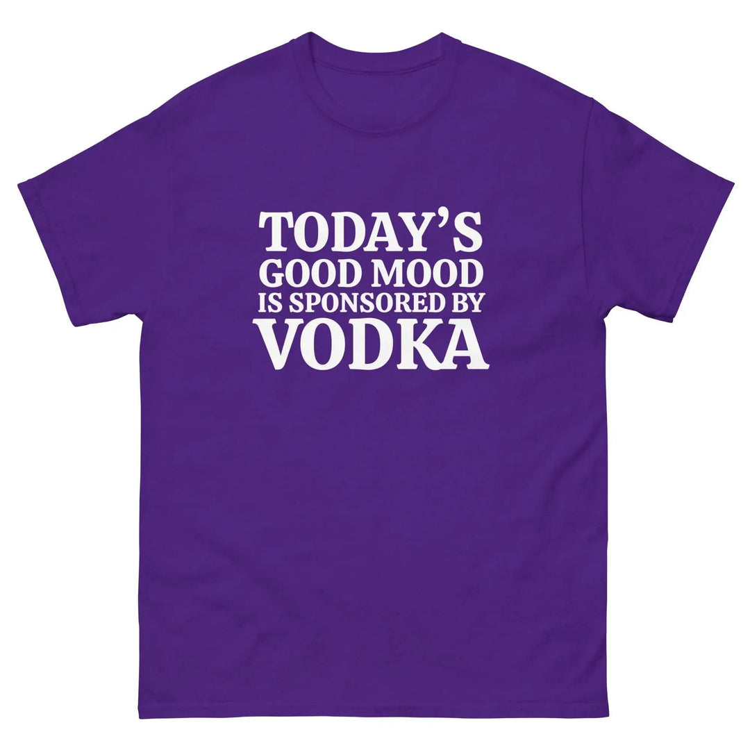 Funny Vodka T Shirt Today&