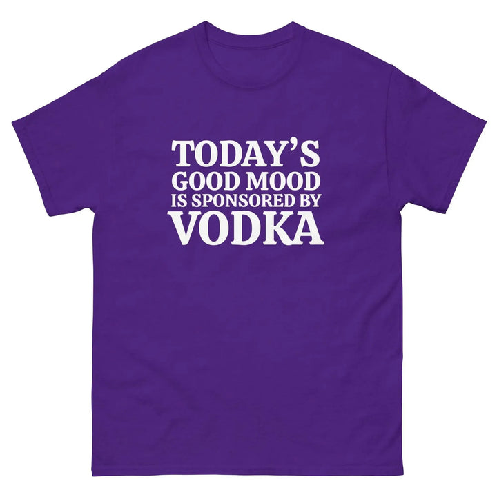 Funny Vodka T Shirt Today&