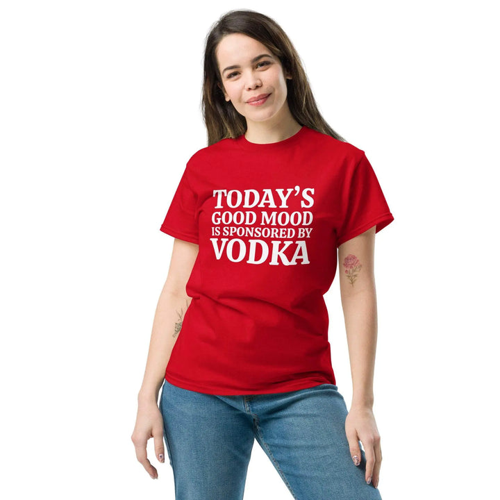 Funny Vodka T Shirt Today&