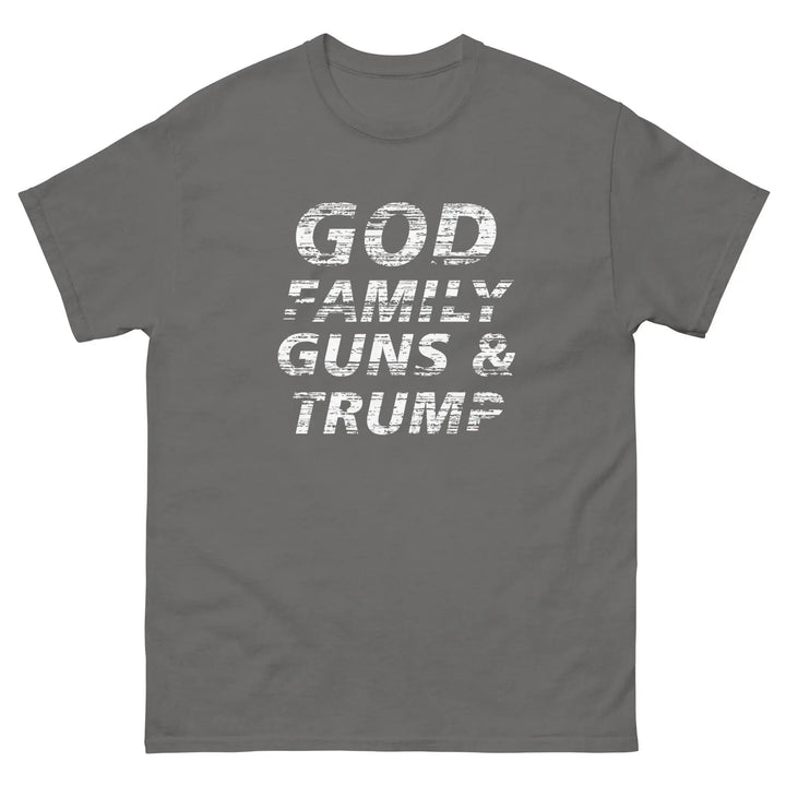 God Family Guns and Trump T-Shirt