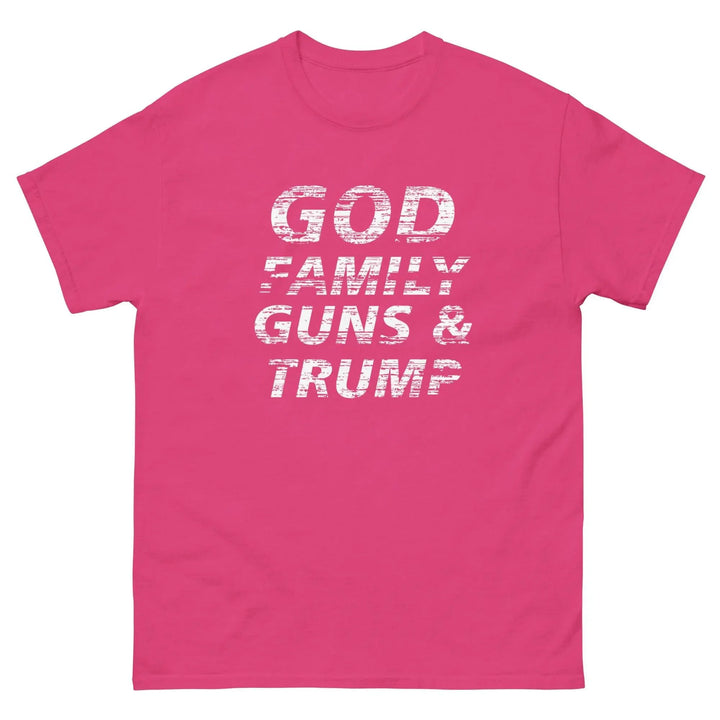 God Family Guns and Trump T-Shirt