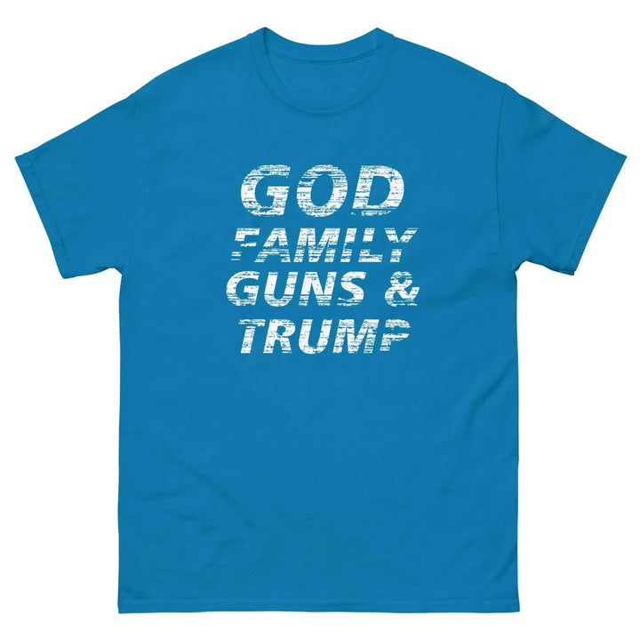 God Family Guns and Trump T-Shirt