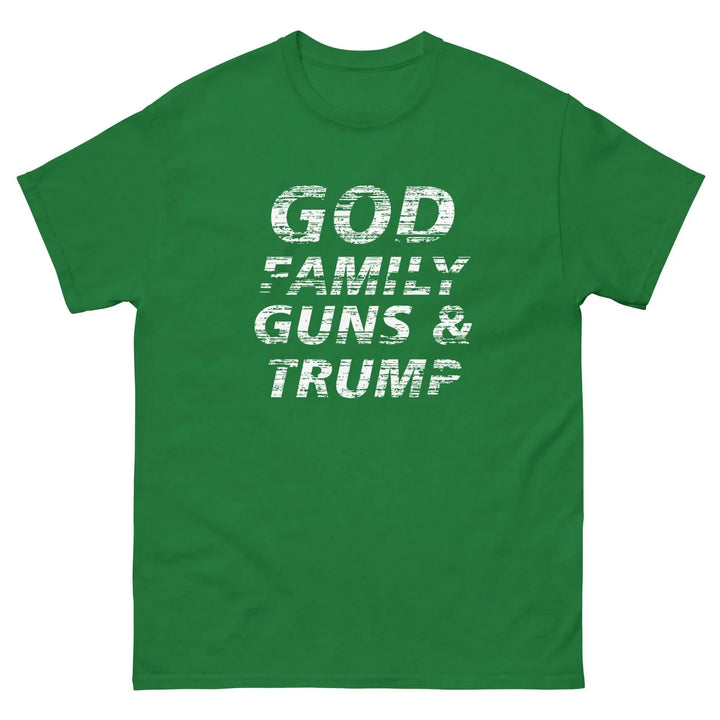 God Family Guns and Trump T-Shirt