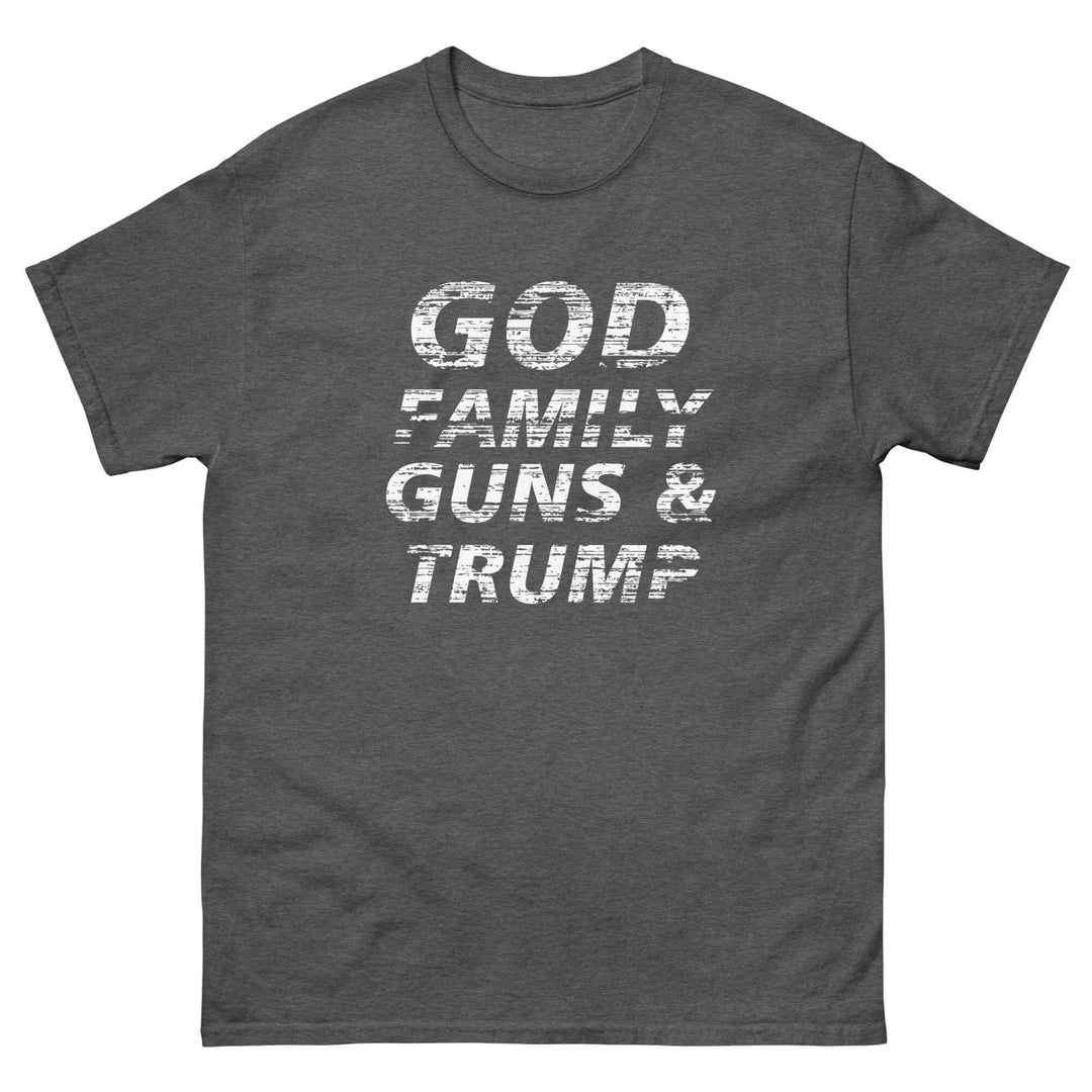 God Family Guns and Trump T-Shirt