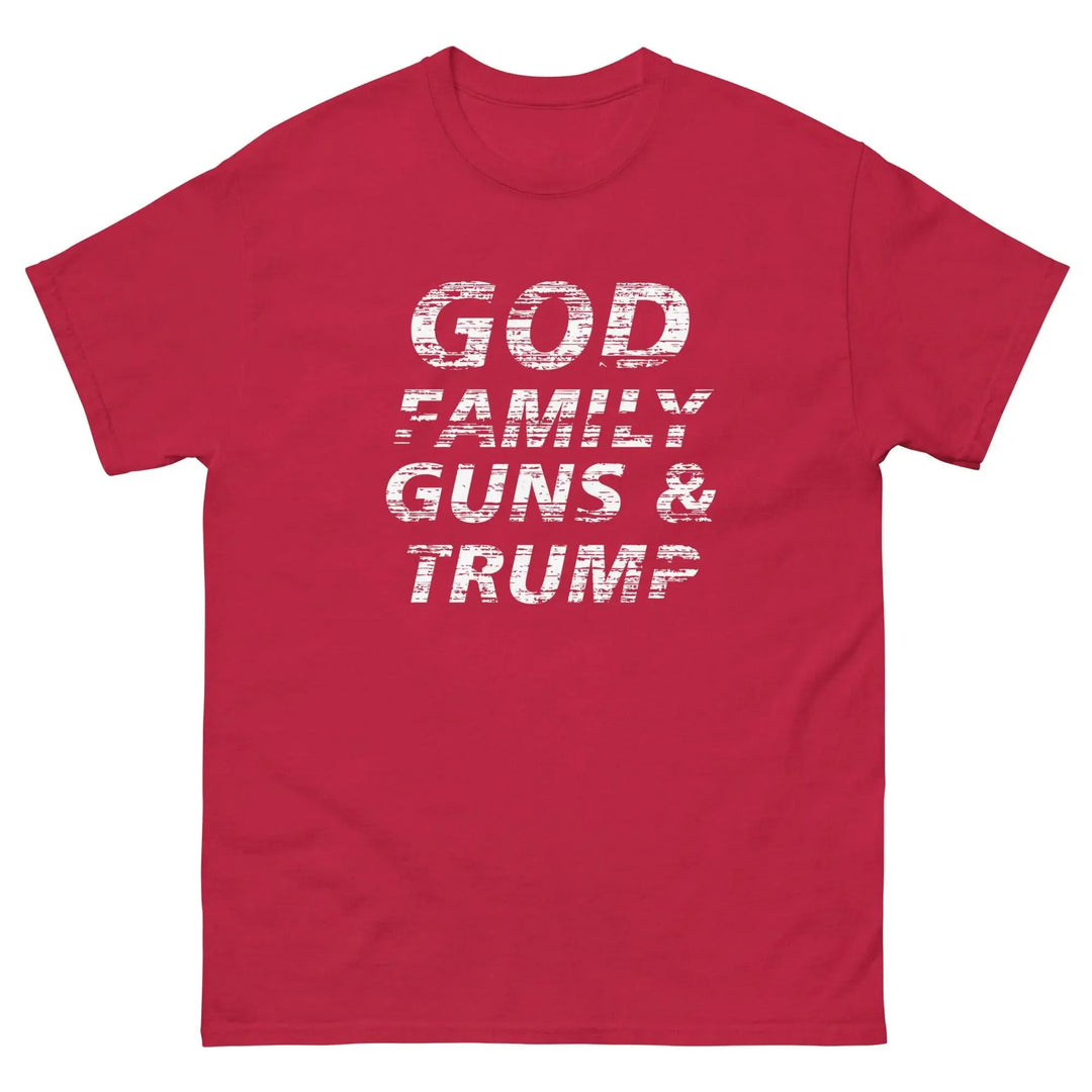 God Family Guns and Trump T-Shirt