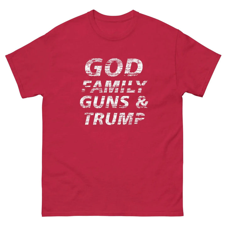 God Family Guns and Trump T-Shirt