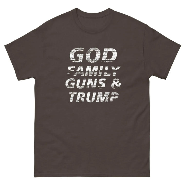 God Family Guns and Trump T-Shirt