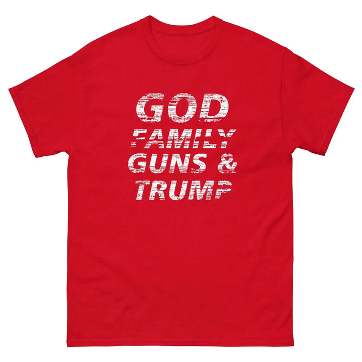 God Family Guns and Trump T-Shirt