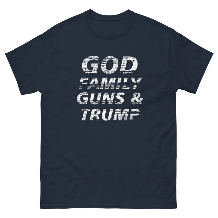 God Family Guns and Trump T-Shirt