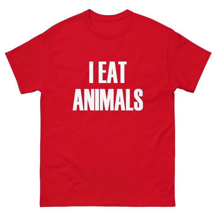 I Eat Animals Funny Meat Lover T-Shirt