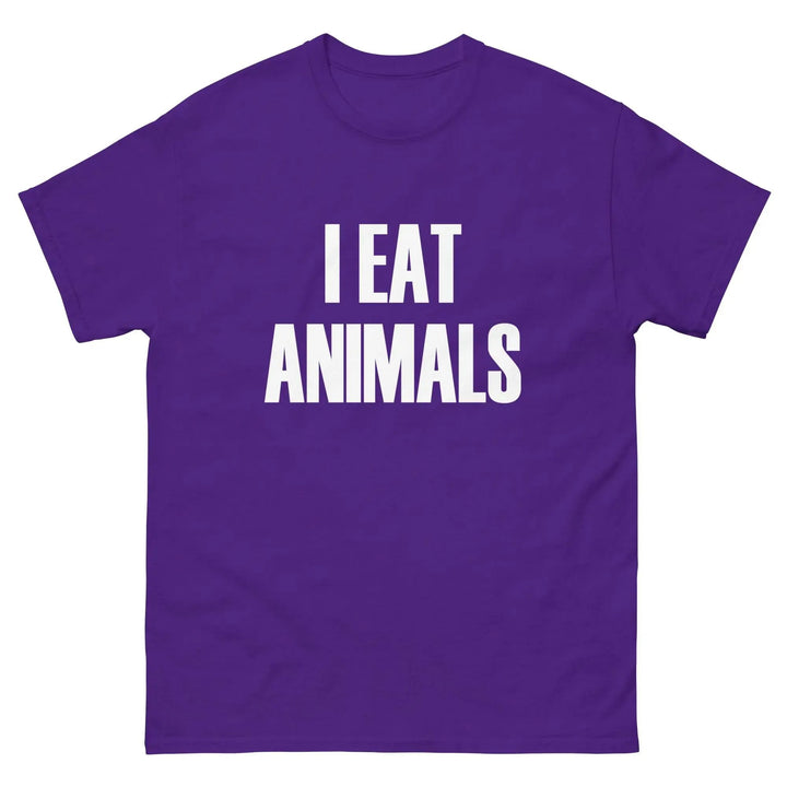 I Eat Animals Funny Meat Lover T-Shirt