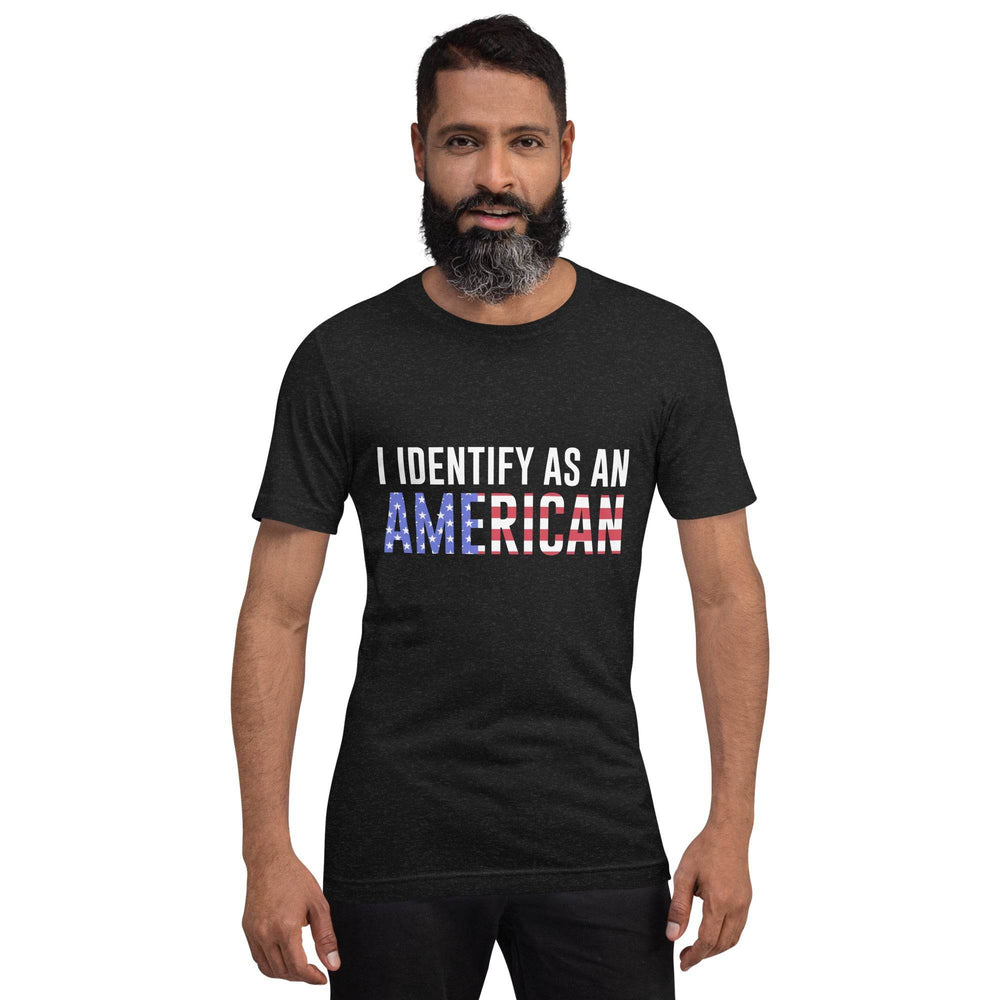 I Identify As American Funny Patriotic T-Shirt