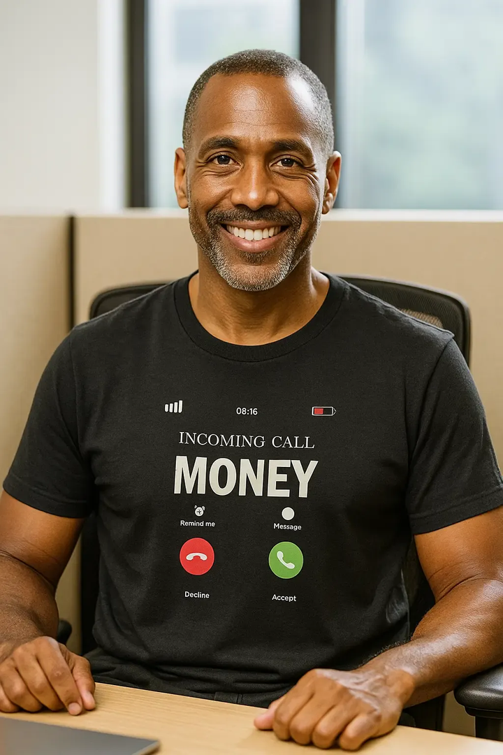“Incoming Call: Money” Unisex T-Shirt – Hustle &amp; Grind Streetwear