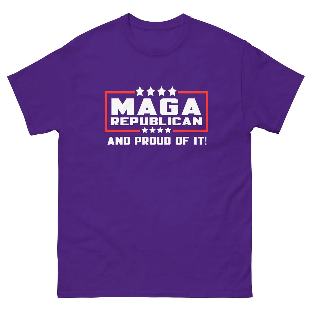 MAGA Republican and Proud T-Shirt