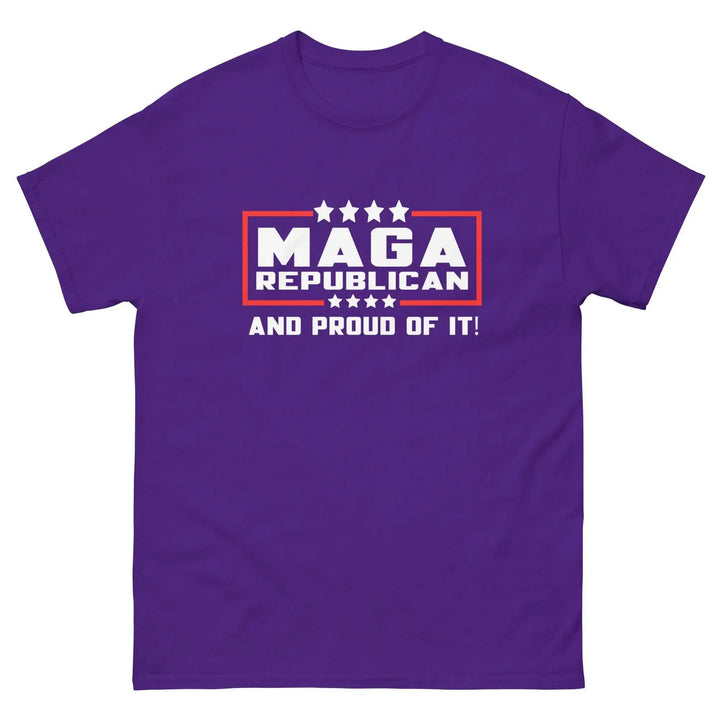MAGA Republican and Proud T-Shirt