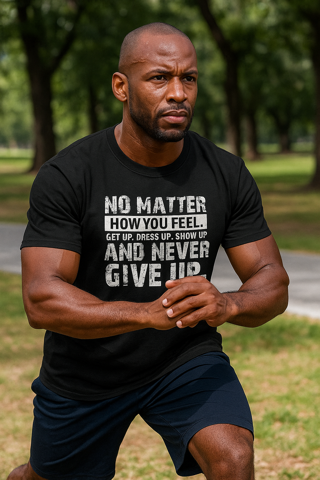 No Matter How You Feel..Get Up, Dress Up, Show Up..And Never Give UP