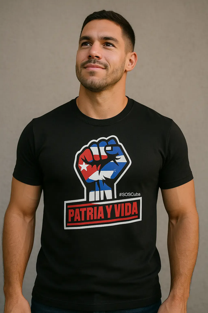 Patria y Vida Cuban Protest T-Shirt – Anti-Communist Freedom Tee for Men &amp; Women