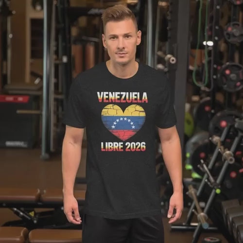 Venezuela Libre 2026 Shirt Venezuelan Freedom Political T Shirt Unisex Tee