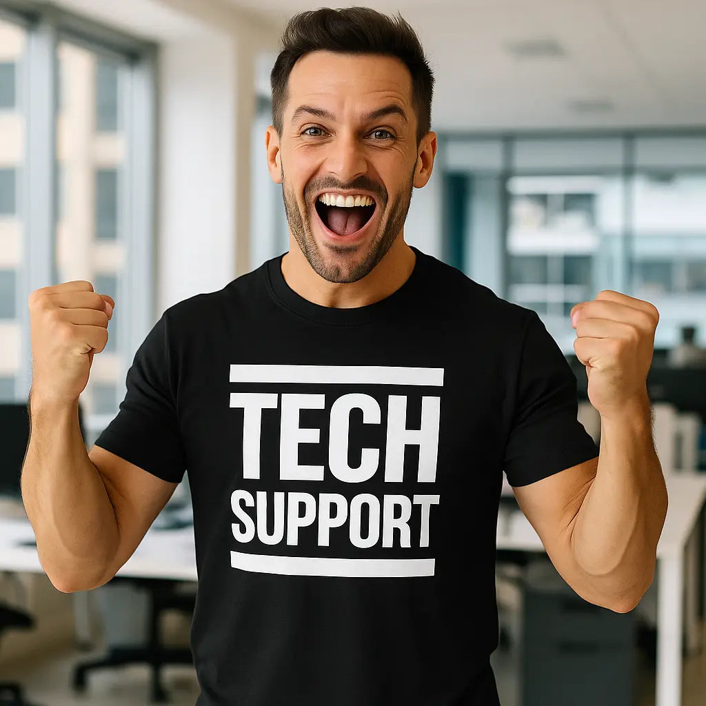 Tech Support T Shirt Elon Musk Funny Tech Humor Shirt