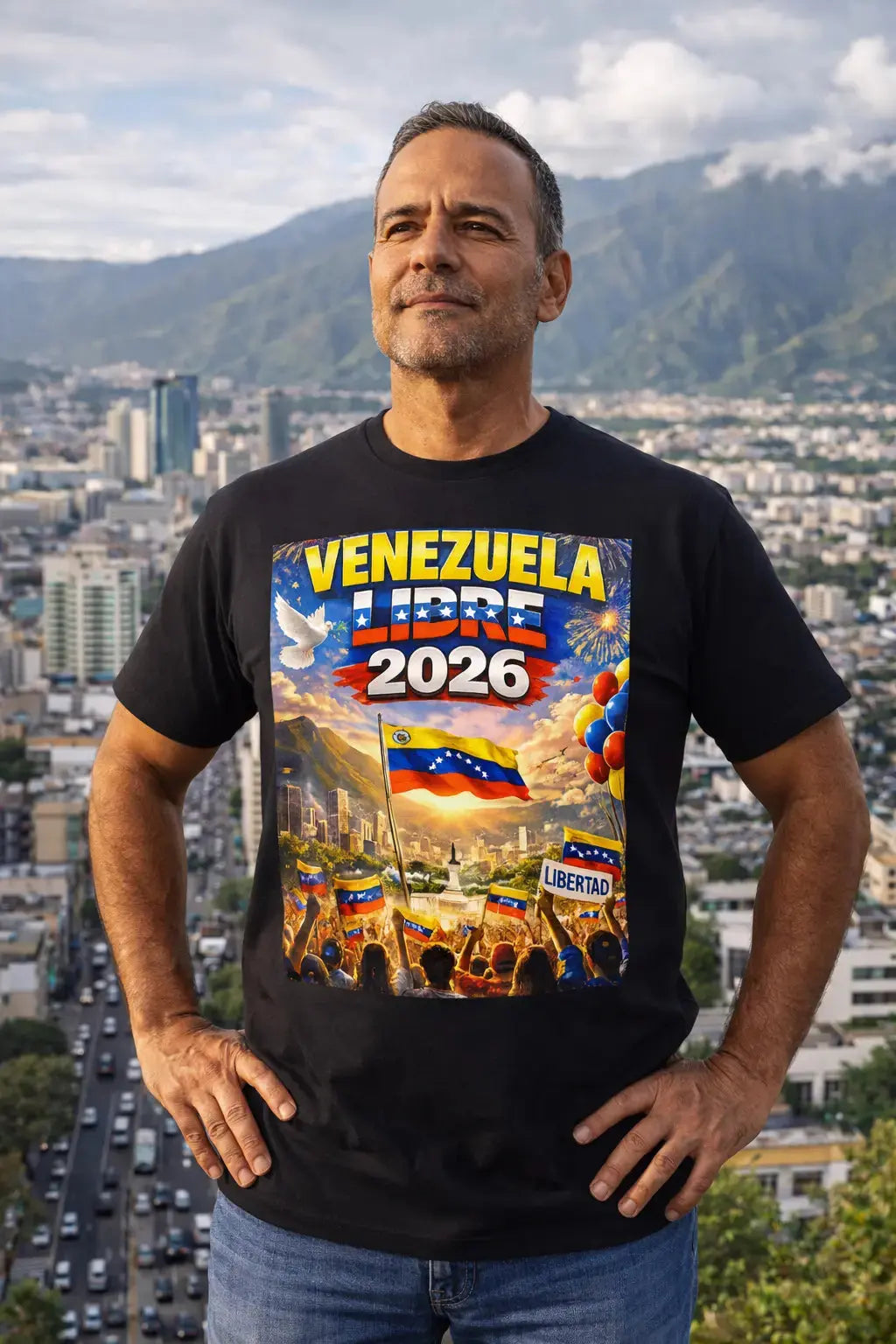 Venezuela Libre 2026 Shirt Venezuelan Freedom Full Political T Shirt Unisex Tee