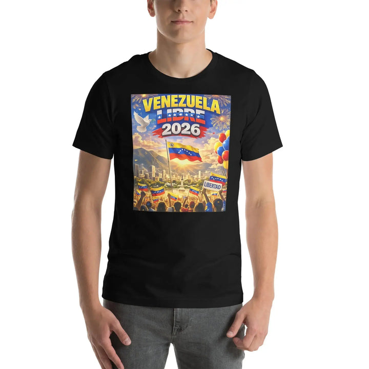 Venezuela Libre 2026 Shirt Venezuelan Freedom Full Political T Shirt Unisex Tee