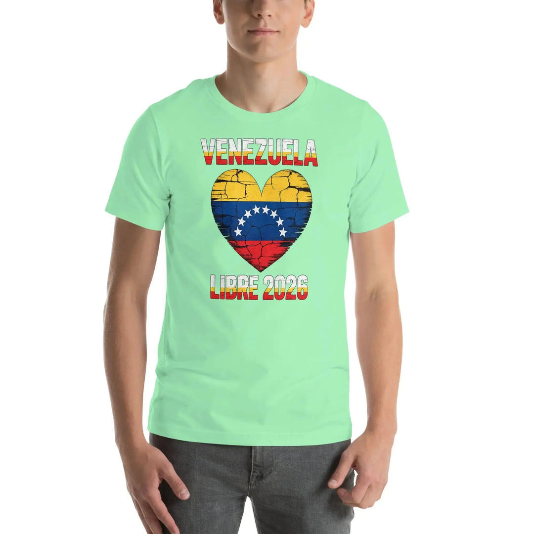 Venezuela Libre 2026 Shirt Venezuelan Freedom Political T Shirt Unisex Tee