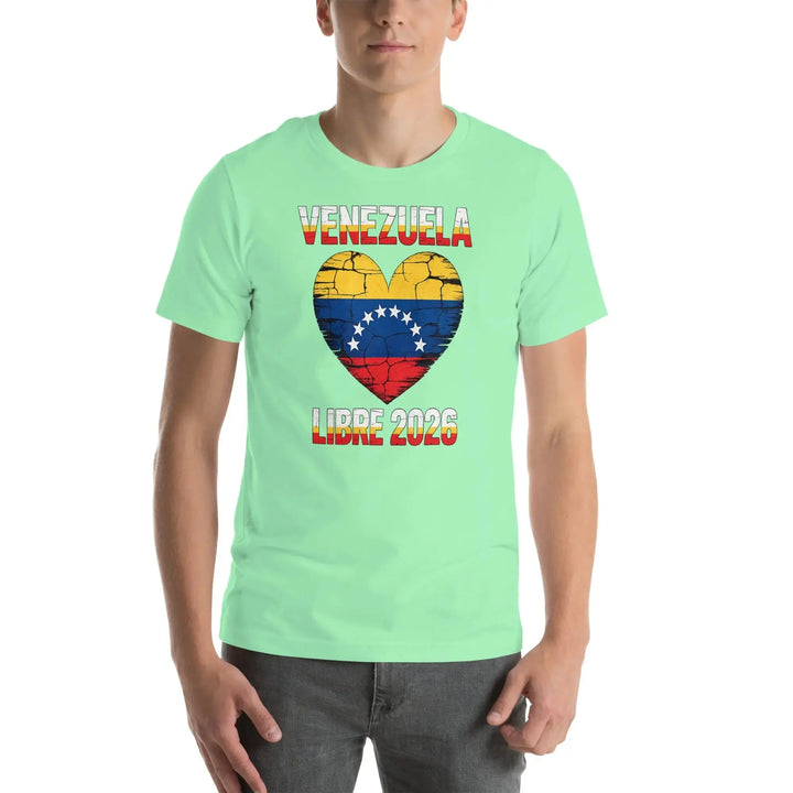 Venezuela Libre 2026 Shirt Venezuelan Freedom Political T Shirt Unisex Tee