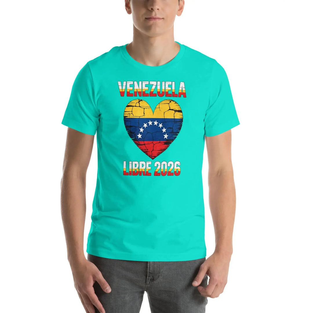 Venezuela Libre 2026 Shirt Venezuelan Freedom Political T Shirt Unisex Tee