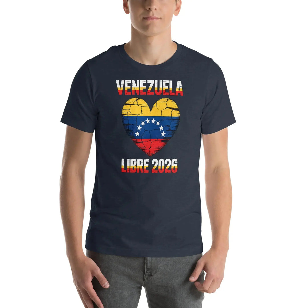 Venezuela Libre 2026 Shirt Venezuelan Freedom Political T Shirt Unisex Tee
