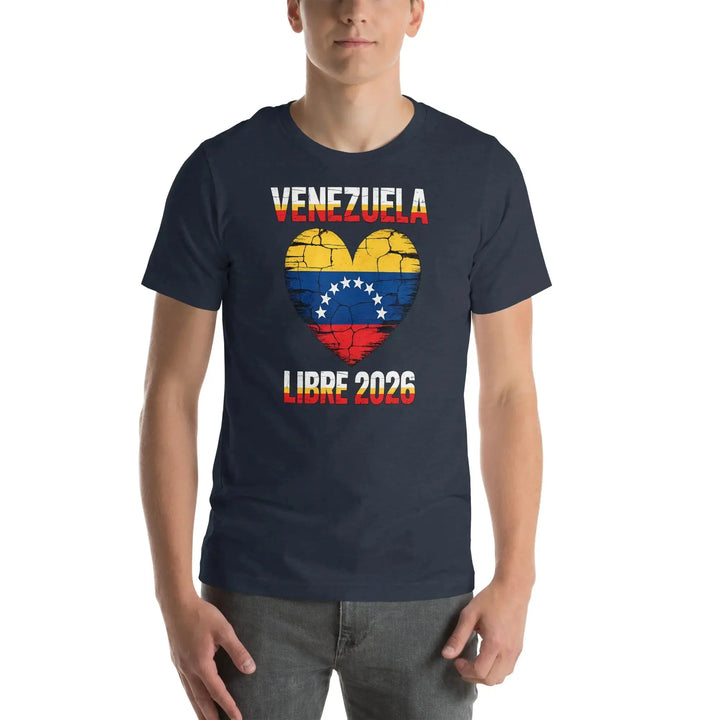 Venezuela Libre 2026 Shirt Venezuelan Freedom Political T Shirt Unisex Tee